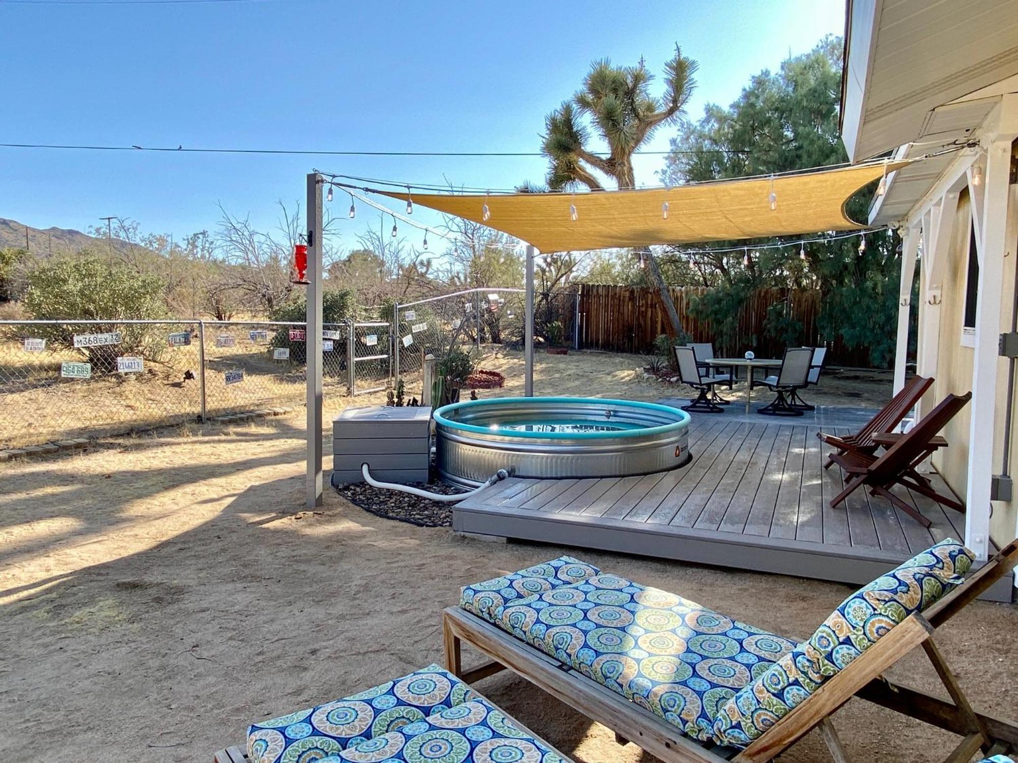 Float Pool, Hot Tub, Sauna, Views, Telescope-Skywatchers Haven Joshua Tree Luaran gambar